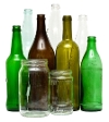 Glass bottles and jars
