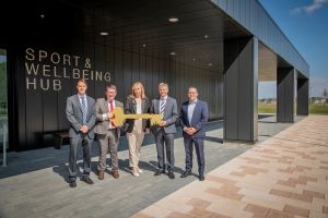 Winchburgh Sports Block handover Handover of Winchburgh Sports Block