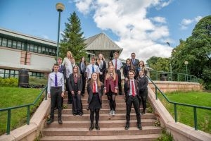 Exam success Pupils gather to celebrate exam results