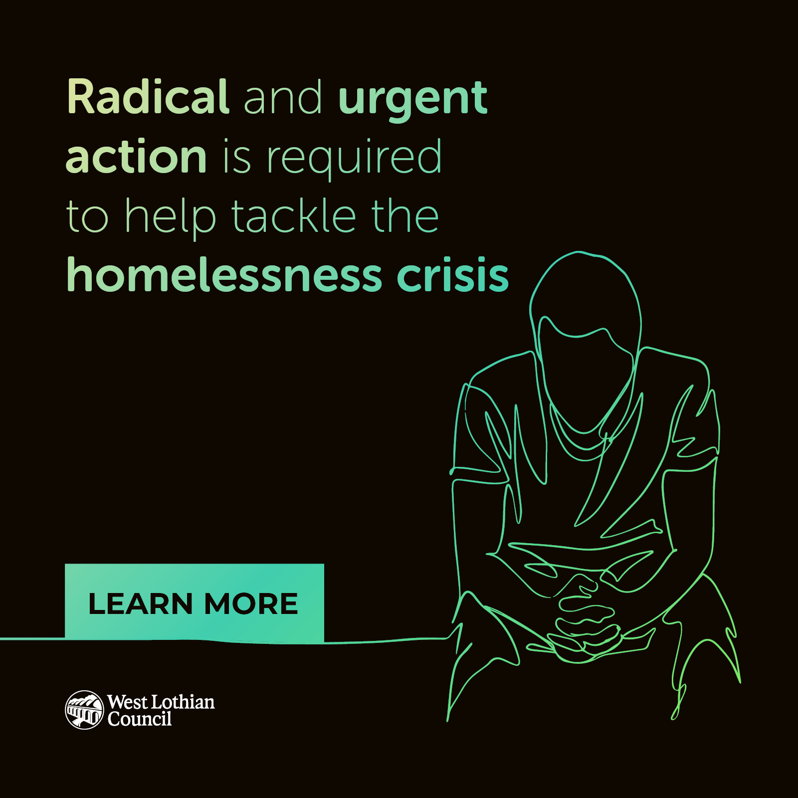 Radical and urgent action is required to help tackle the homelessness crisis. Icon