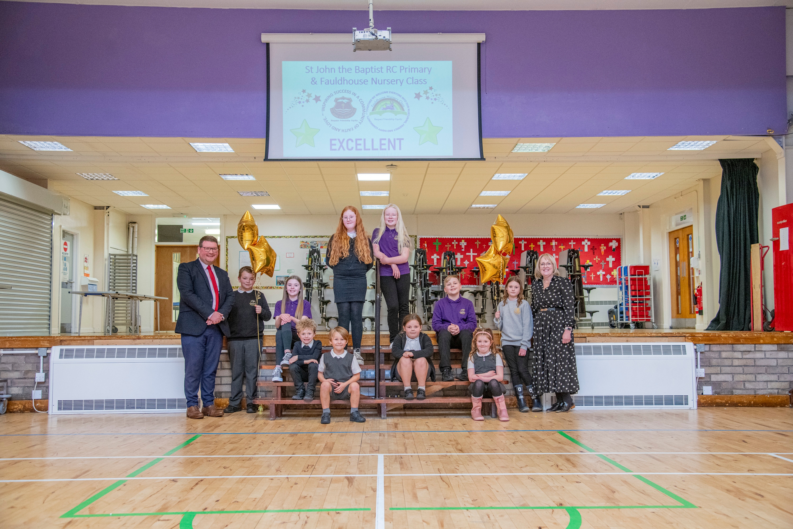 St John the Baptist Primary and Fauldhouse Nursery top of the class Icon
