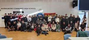 Inveralmond Spanish visit Inveralmond pupils welcome pupils from partner school in Spain