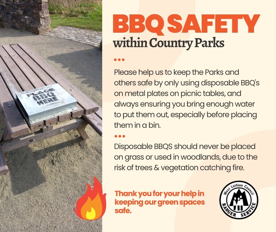 BBQ safety within country parks Icon