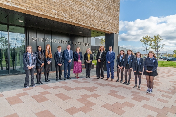 An image relating to Winchburgh ceremony marks school campus completion