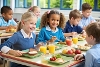 Stock Image of School Breakfast Club