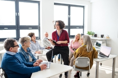 Lived Experience Group Stock Image 