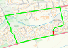 Map of closure on Blyth Road