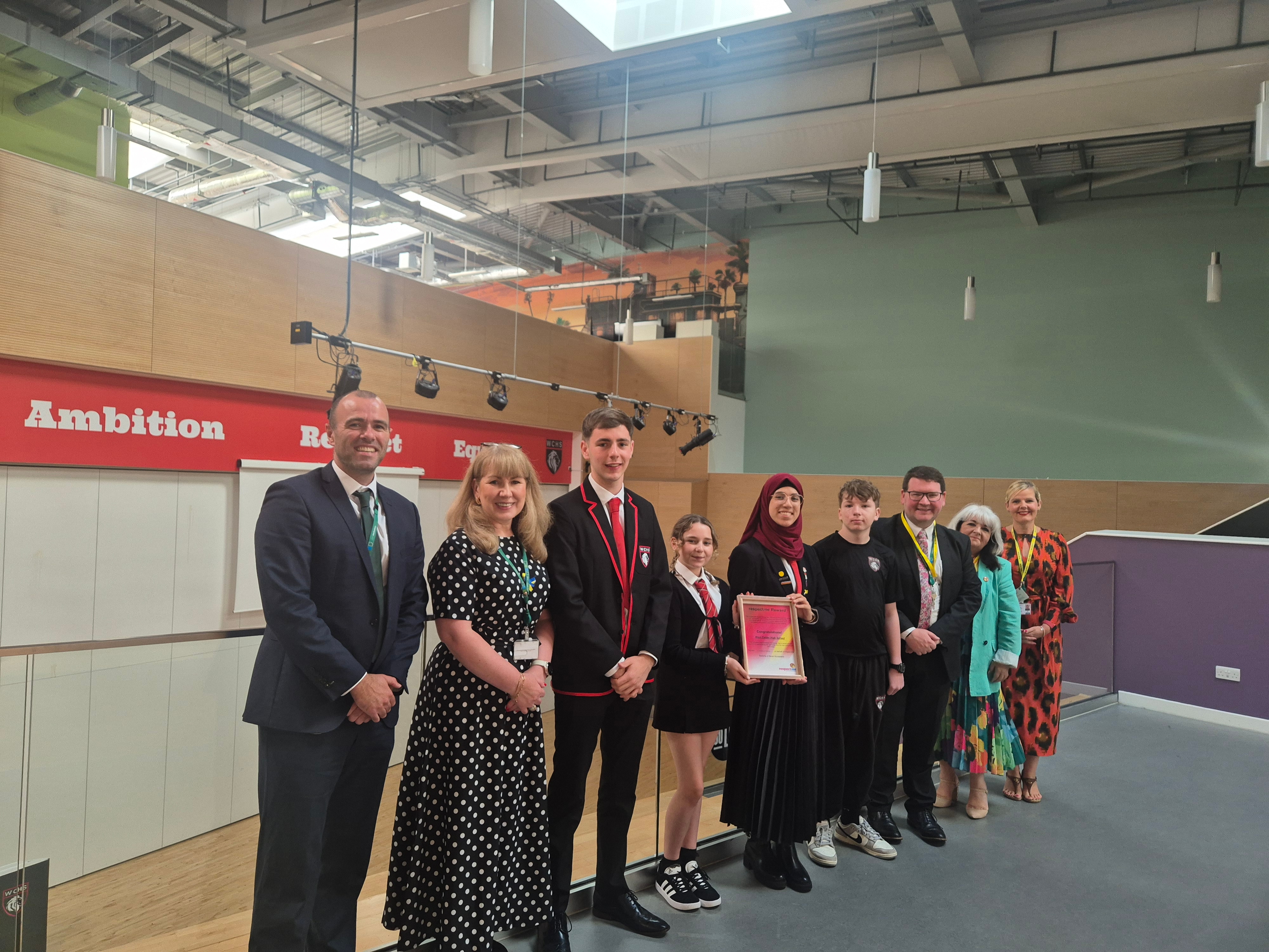 West Lothian school recognised for anti-bullying efforts Icon