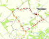 Map of closure at Annettscross Bridge