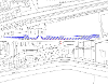 Map of footpath closure on Edinburgh Road