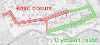 Map of closure on Forkneuk Road