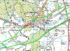 Map of closure on B7010