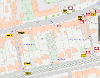 Map of closure on Dog Well Wynd