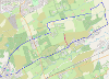 Map of closure on Hens Nest Road