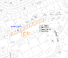 Map of closure on East Main Street