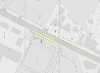 Map of suspension on North Street