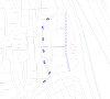 Map of footpath closure on Lindsay Way