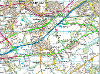Map of closure on A801