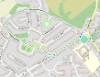 Map of closure on St Cuthbert's Place